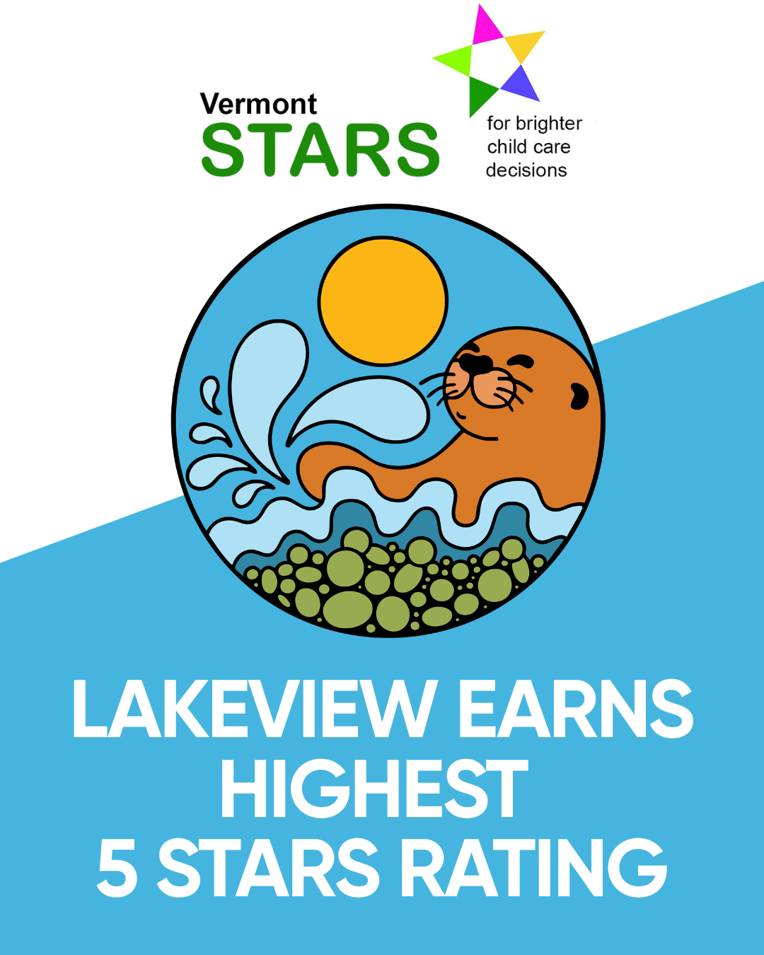 Lakeview Early Education Center Earns Highest 5 STARS Rating